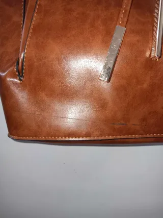 Bolso de mujer color cuero