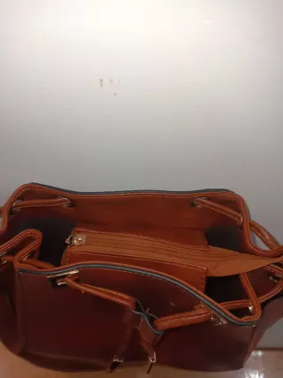 Bolso de mujer color cuero