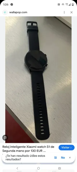 Reloj Xiaomi Watch S1 Negro
