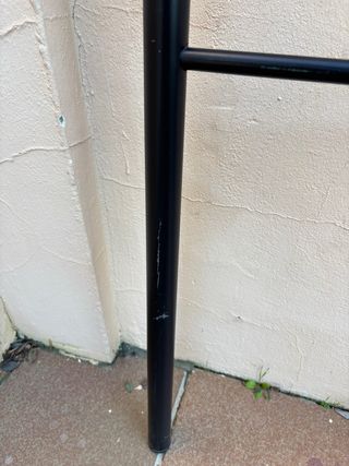 Cabecero de cama de metal negro 105cm