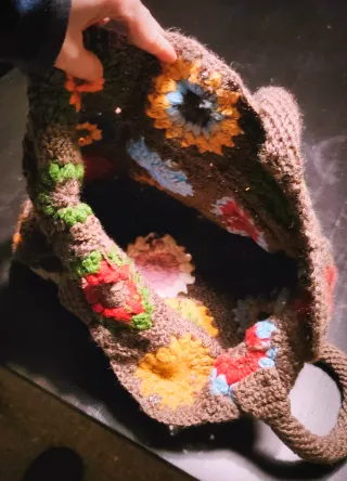 Bolso Crochet Astrid Granny Squares