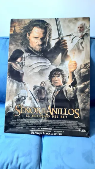 Cartel El Señor de los Anillos: El Retorno del Rey