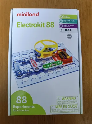 Miniland Electrokit 88 Experimentos