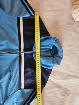 Chaqueta Adidas Retro Azul Años 80