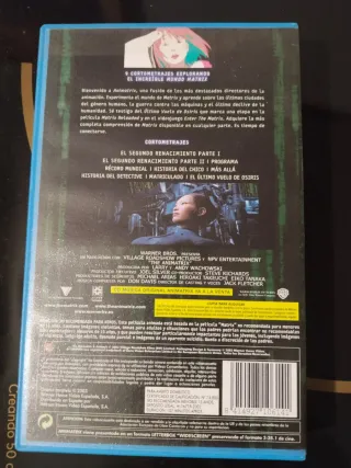 Pack VHS y Blu-ray Matrix