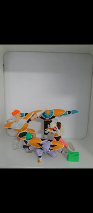 Figuras Gashapon HG Fuerzas Especiales Ginyu