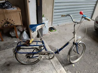Bici Graziella Blu
