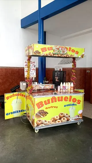 Alquiler maquina de buñuelos