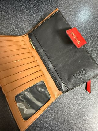 Cartera de mujer Tous Beige y Roja