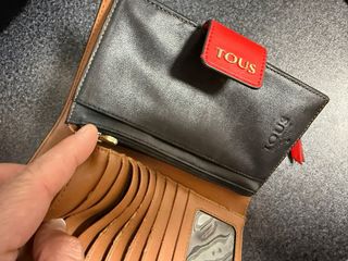 Cartera de mujer Tous Beige y Roja