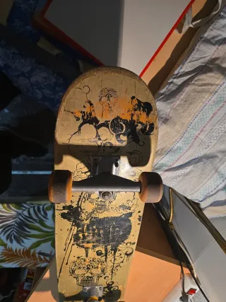 Skate Oxelo Dorado 80x20