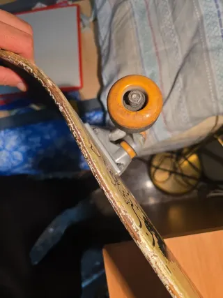 Skate Oxelo Dorado 80x20