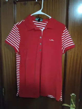 Camiseta Ralph Lauren Active Mujer Rayas