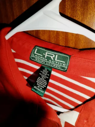 Camiseta Ralph Lauren Active Mujer Rayas