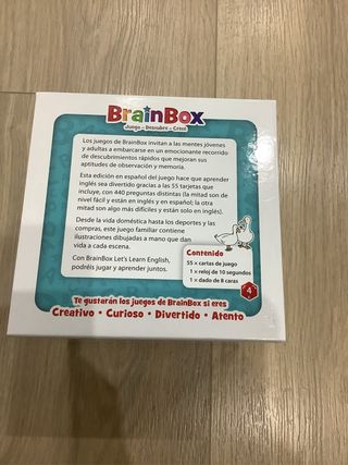 BrainBox Let's Learn English Juego Educativo