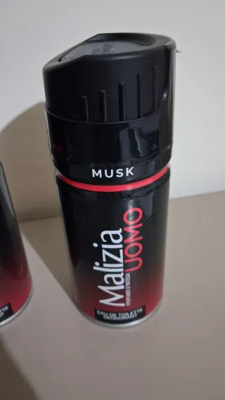 2 Deodoranti-Profumo Malizia Uomo Musk