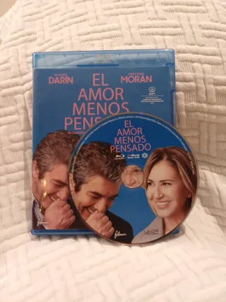 Película "El amor menos pensado" en Blu-ray