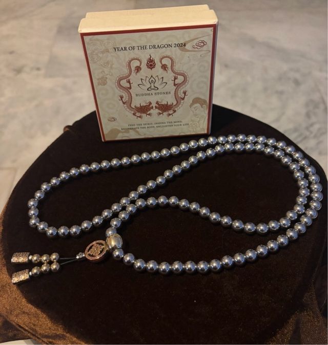 Mala Tibetano con cuentas y colgante