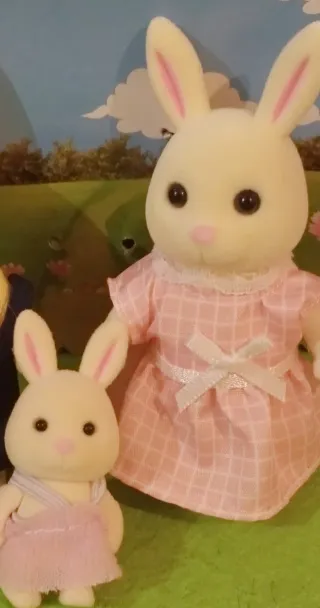 5 Muñecos Familia Animales tipo Sylvanian