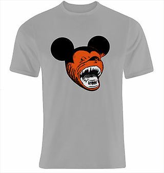 CAMISETA MICKEY ROTO-TALLA S M L XL XXL XXXL SIZE nueva