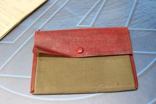 Cartilla Militar de Tropa 1932 – 1936, Hoja de Movilización y funda.