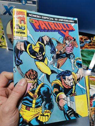 9 cómics especiales X-MEN, PATRULLA X, Forum, marvel, grapas
