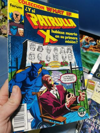 9 cómics especiales X-MEN, PATRULLA X, Forum, marvel, grapas