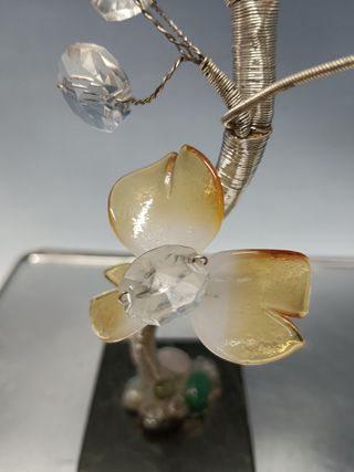 Figura decorativa, Árbol del cairo, 20 cm.