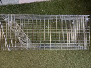 Transportín metálico para mascotas