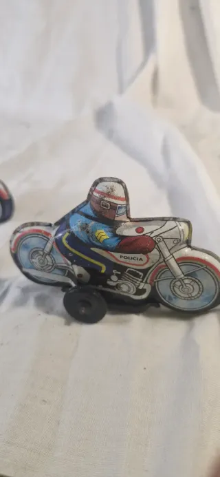 4 Motos de Juguete Años 70