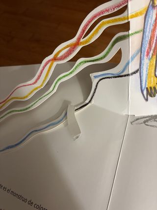 El Monstruo de Colores, un libro pop-up
