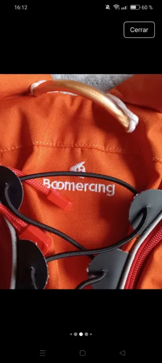 Mochila Boomerang Naranja