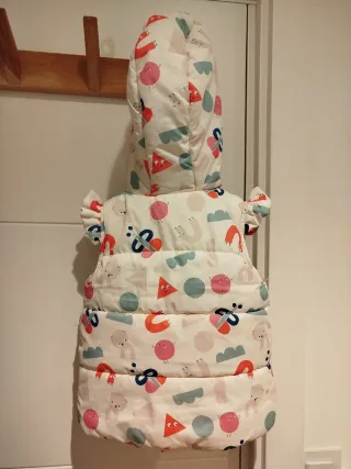 Chaleco acolchado bebé estampado
