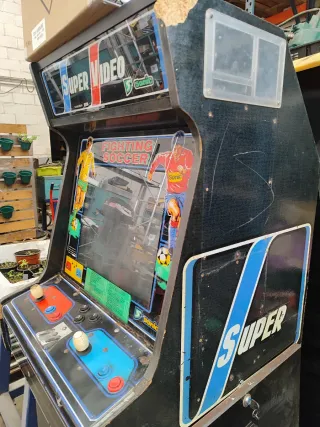 Máquina Arcade Fighting Soccer Sonic