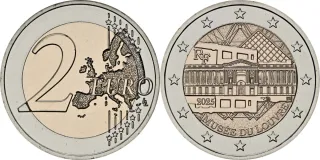 2 Euros Francia 2025 Notre Dame