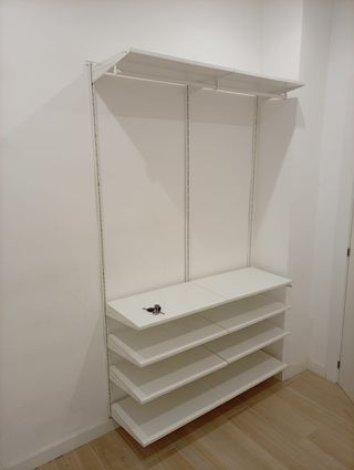 Estantería modular blanca 120x40