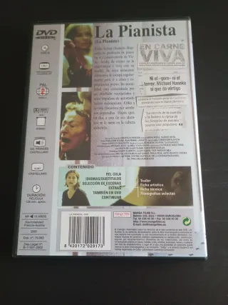 DVD La Pianista (La Pianiste) Drama Suspense