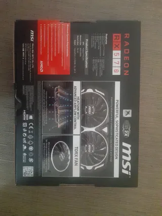 Tarjeta Gráfica MSI Armor Radeon RX 570 OC 8 GB
