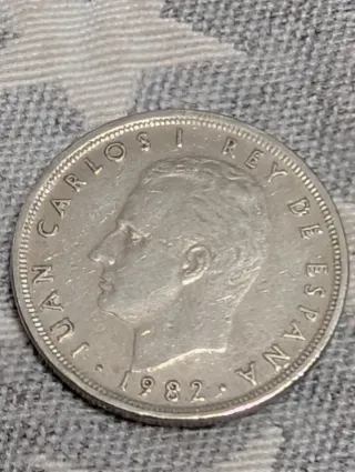 Lote 5 Pesetas Monedas Antiguas