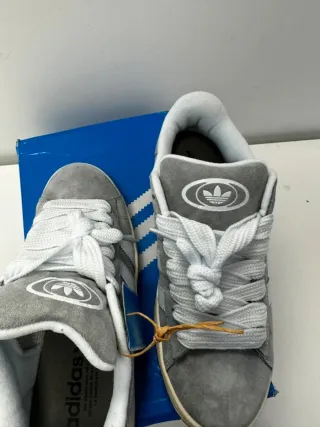 Adidas Campus Gris/Blanco Talla 40