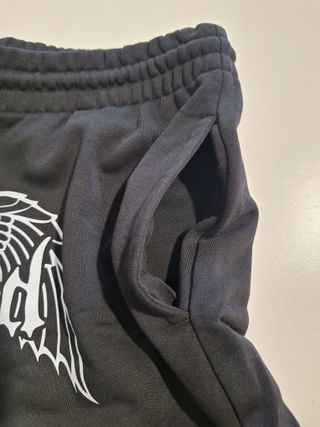 Pantalón corto chándal BLESSED negro NUEVO