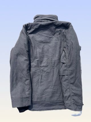 Carhartt Lined Canvas Work Jacket Grey Size S