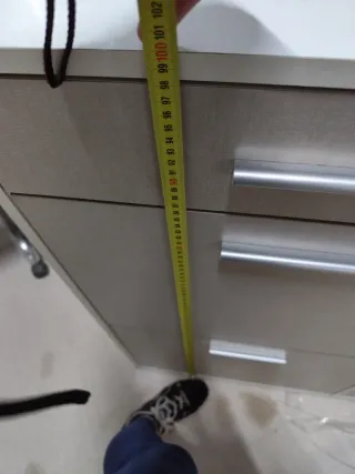 Aparador recibidor textil y blanco