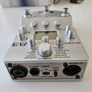 Previo Guitarra Acústica Zoom A3