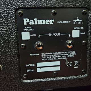 Pantalla Guitarra Palmer 1x12 V30