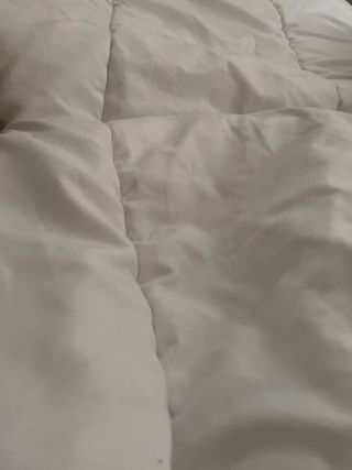 Edredón plumón blanco
