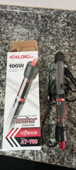 Pecera pequeña de cristal