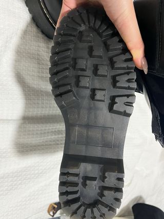 Botas VICES plataforma negras talla 36