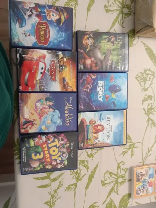 Lote 7 Películas Disney DVD (Español)