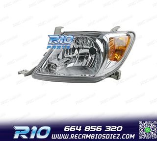 FARO IZQ TOYOTA HILUX VIGO PICK-UP 05-11 FONDO CROMO